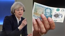 Brexit : les propos de Theresa May font chuter la livre sterling