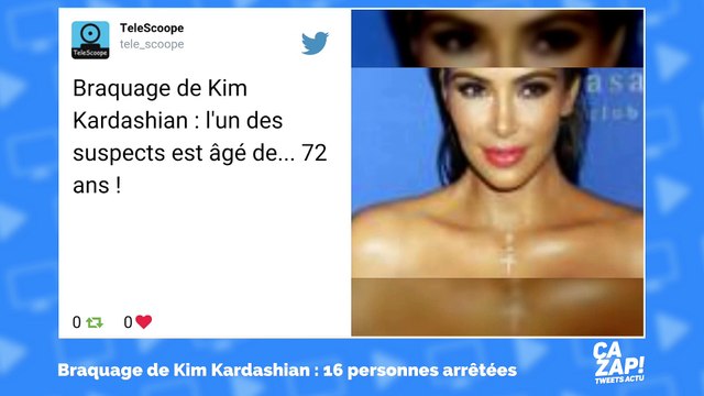 Une quinzaine de personnes arrêtées dans le cadre de l'enquête sur le braquage de Kim Kardashian : les internautes réagi