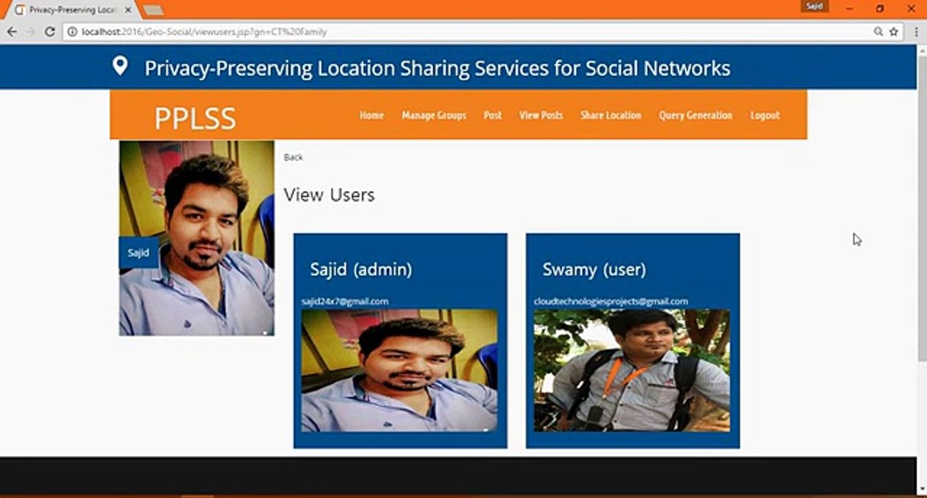 Privacy-Preserving Location Sharing Services for Social Networks | Cloud Technologies