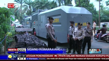 Polres Jaksel Rapat Pengamanan Sidang Ahok