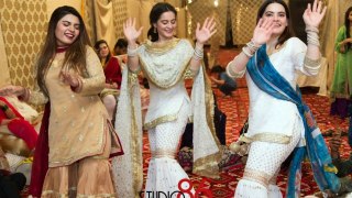 Aiman and Minal khan Dancing on Dholki Exclusive Video
