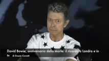 David Bowie, anniversario della morte: il ricordo a Londra e in tv
