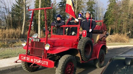 Fontaine-Française : bel hommage pour le départ d'un pompier