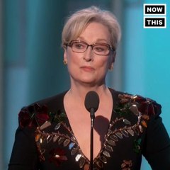 After her Golden Globe speech, Trump thinks Meryl Streep is 'overrated'