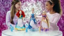 Hasbro 2016 - Disney Princess - Magical Story Skirt Dolls / Magiczna Sukienka - TV Toys