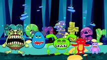 Finger Family Monsters - Little Monsters Finger Family