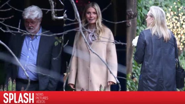 Los Élite de Hollywood asisten al memorial de Carrie Fisher y Debbie Reynolds