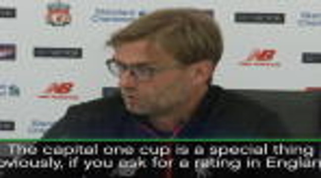 League Cup important - Klopp