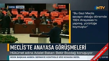 Bekir Bozdağ: Bu değişiklik rejim değişikliği olarak gösterilemez