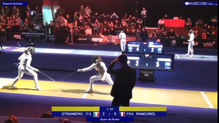 BLR 2017 FD - 1/4 Rancurel (Issy) vs Straniero (Team Fleuret)