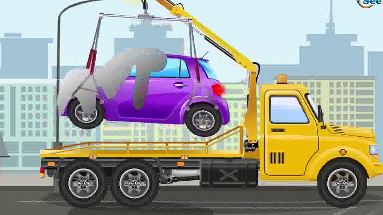 Der Bagger und Der Lastwagen | Die große Autos für Kinder | Animierter Zeichentrick in Deu