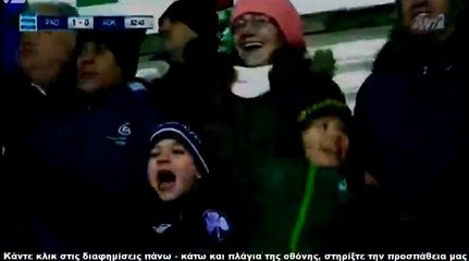 Sebastian Leto  Goal HD - Panathinaikos	1-0	Kerkyra 09.01.2017