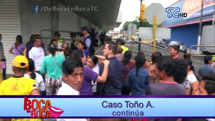 Caso Toño A. continúa
