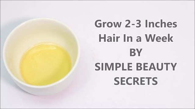 GROW 2-3 INCHES HAIR IN A WEEK 100% Guaranteed Results