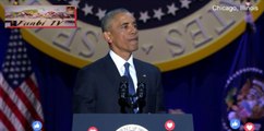 PRESIDENT OBAMA FAREWELL/ FINAL EMOTIONAL SPEECH 2017