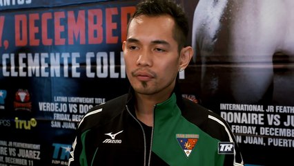 Donaire vs. Juarez - Nonito Donaire - Presser Interview - 'Hungry Lions'-gfv3G8ZZvCA