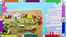 Peppa Pig Mega Dough Playset Kids Play-Doh Learning Activities Playdoh Games Kids Fun Toys