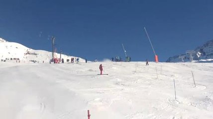 Slalom de Val Thorens : Grange meilleur chrono de la 2e...