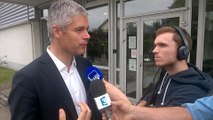 Quand Laurent Wauquiez evoque la tete des listes de droite aux regionales en Isere ...