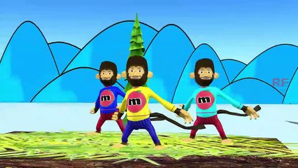 Five Little Monkeys Jumping On The Bed | Funny Little Babies Nursary Rhymes