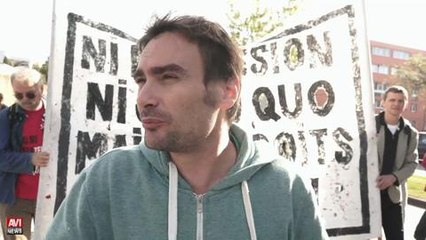 Avignon / Entre 500 et 1 000 manifestants...