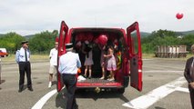 Un lacher de ballons en soutien aux pupilles...