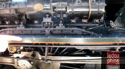 Gare de Grenoble: beaucoup de monde pour voir la vieille...