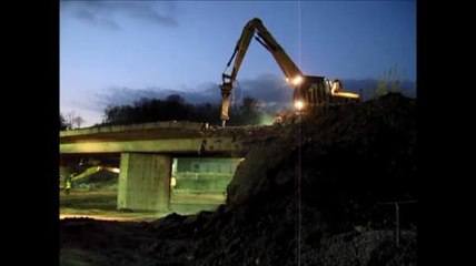Grands travaux nocturnes sur...