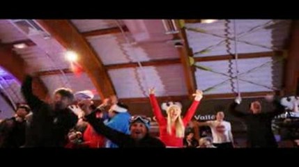 Serre-Chevalier : la joie des supporteurs de Pierre...