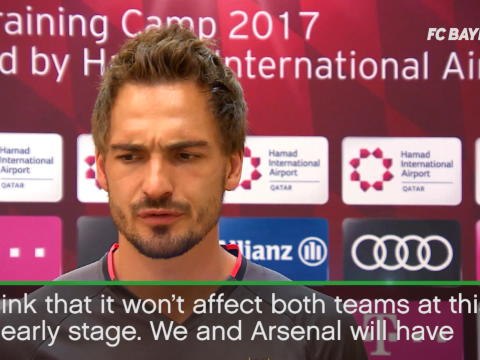 Lack of mid-season break won't affect Arsenal - Hummels