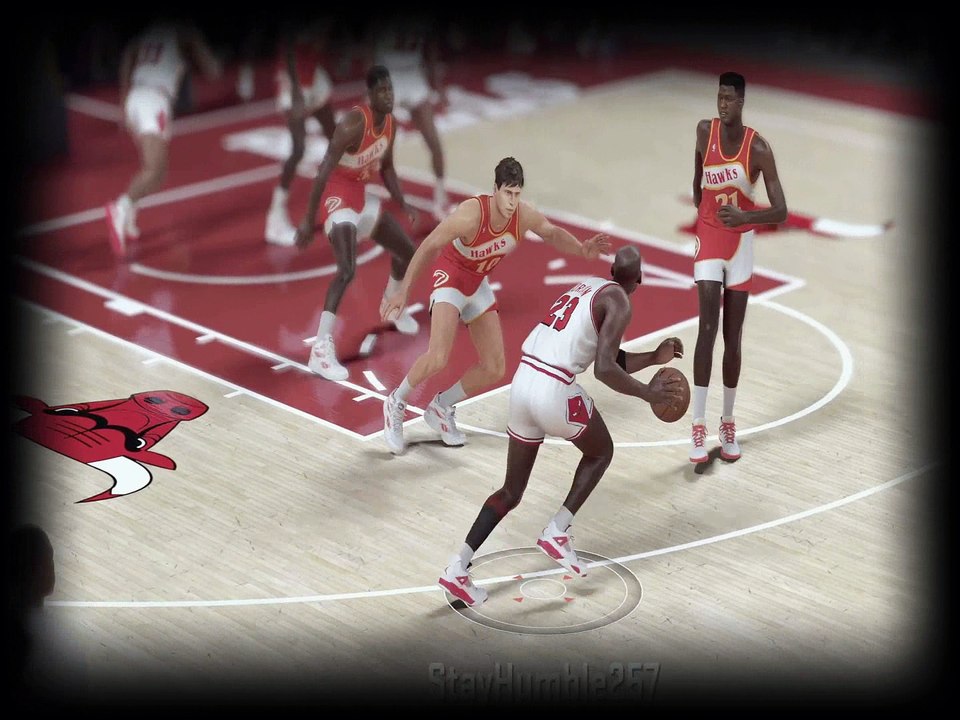MICHAEL JORDAN FREE THROW DUNK IN 2k17 [4K]
