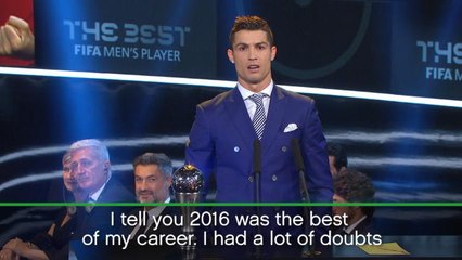 The Best FIFA Awards: 2016 best year of my career - Ronaldo