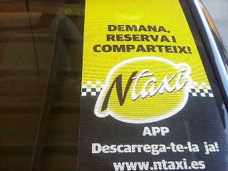 NTaxi Publicidad exterior