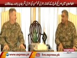 General Qamar Bajwa met General John Nicolson