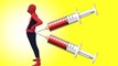 Spiderman & Elsa Frozen vs Syringe! W/ Spiderman, Elsa Doctor Superheroes Webs Fun Real Li