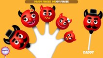 The Finger Family Devil Cake Pop Family Nursery Rhyme | Halloween Finger Family Songs