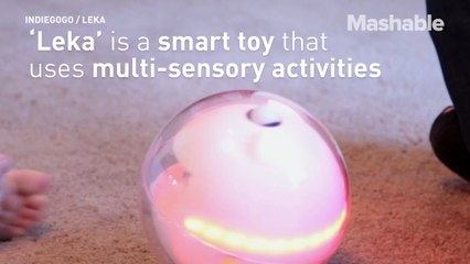 New smart ball is a learning tool specially designed for autistic children