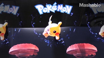 Pikachu looks amazing as a hologram