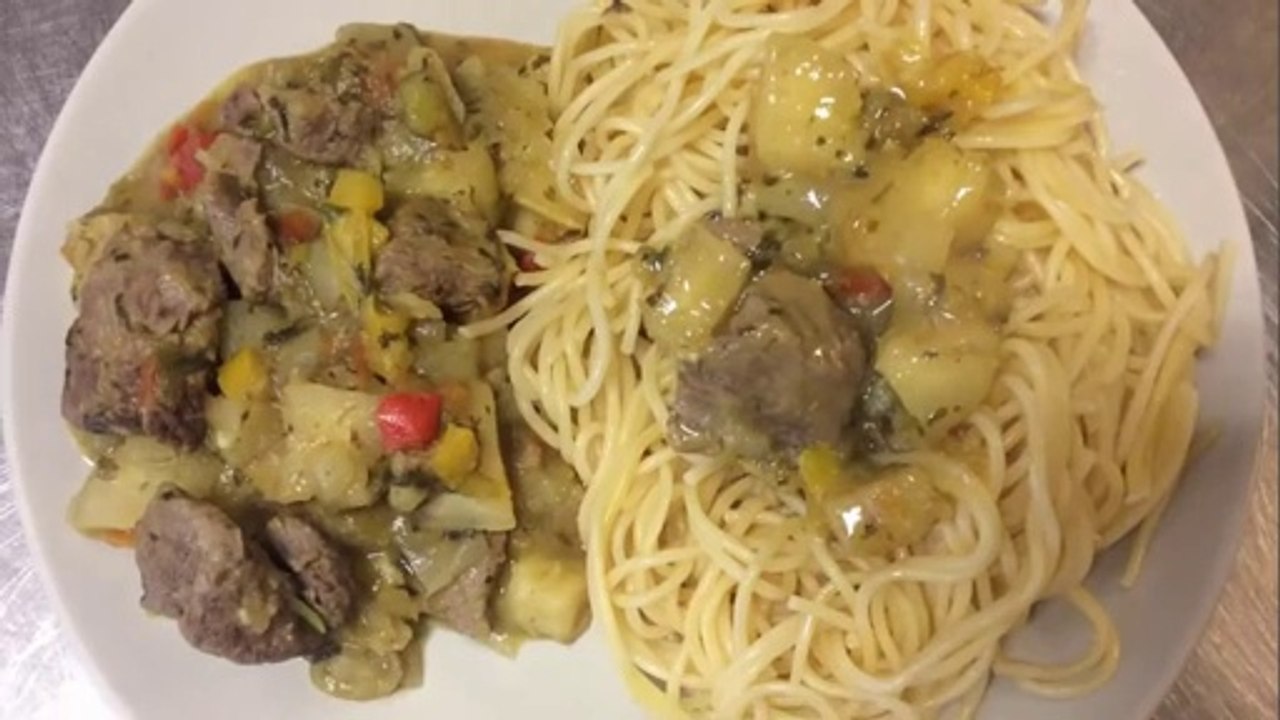 Spagetti  With Cassava