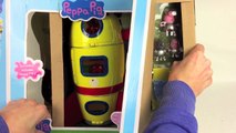 Speelgoed Peppa Pig Ruimteschip met Geluidjes Peppas Spaceship met George en Danny Dog Maan Filmpje