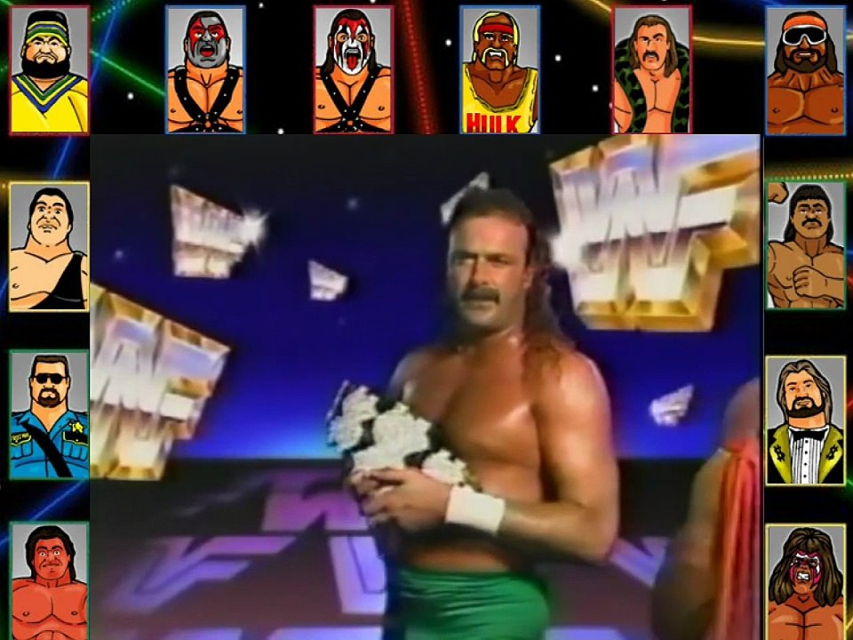 HASBRO ARCADE MATCH-UP: Akeem & Ted DiBiase vs. Jake Roberts & The Ult