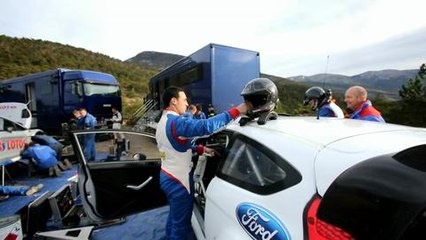 Drome : Bryan Bouffier et Robert Kubica preparent...