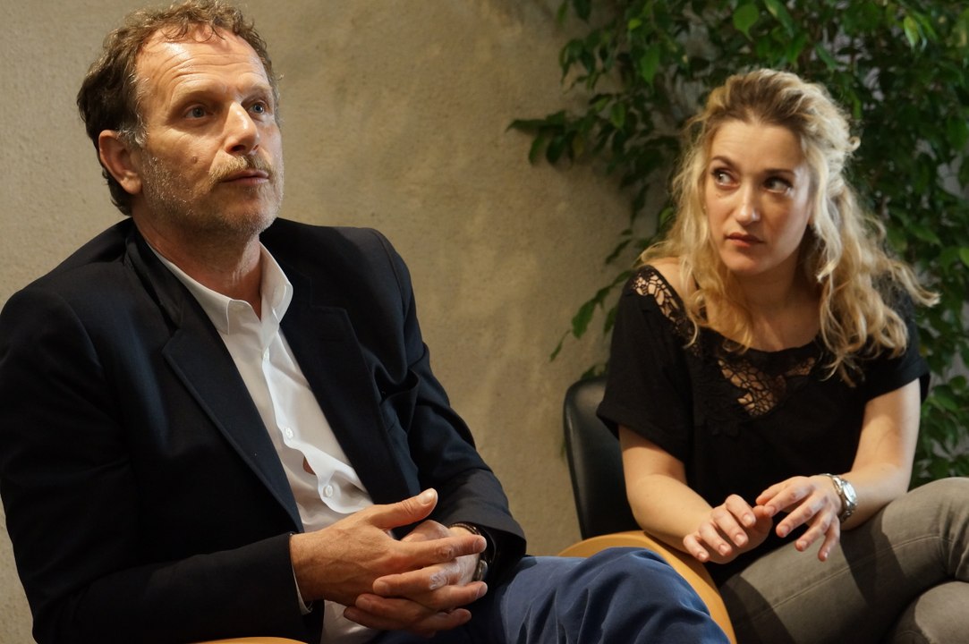 Avignon / Charles Berling et Laure Favre-Kahn preparent le...