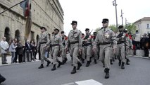 Vaucluse : Le Premier regiment etranger de cavalerie d'Orange celebre...