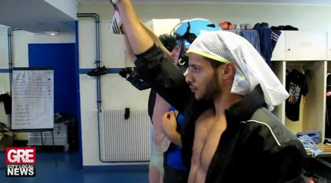 Quand les footballeurs du GF38 dansent sur Daft...