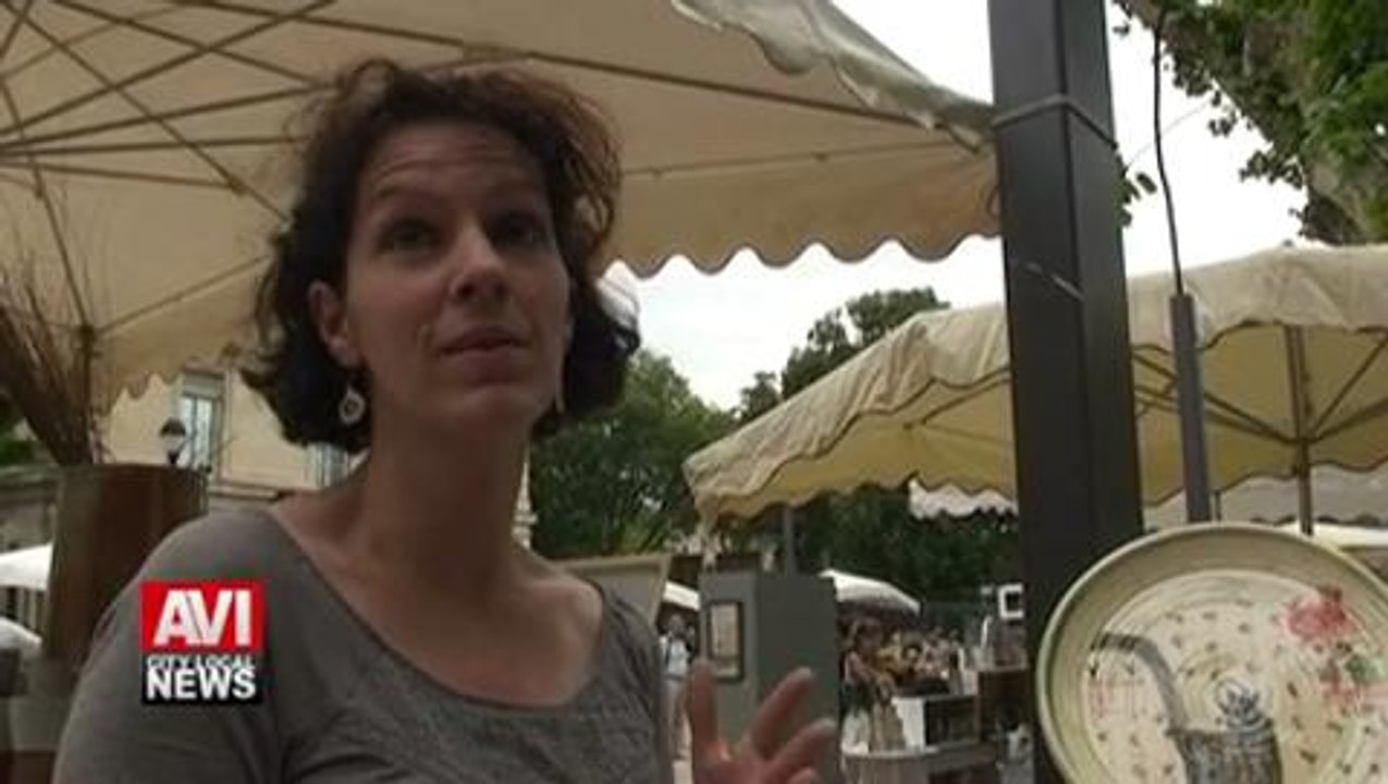 Marché potier Avignon