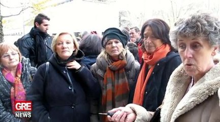 Manif devant le rectorat