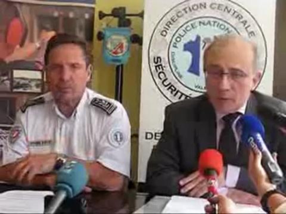 braquages confrence de presse