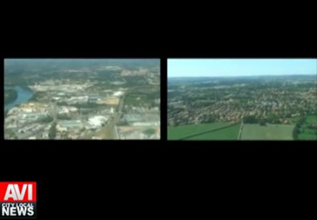Avignon vu du ciel