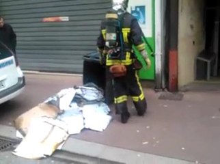 feu poubelles